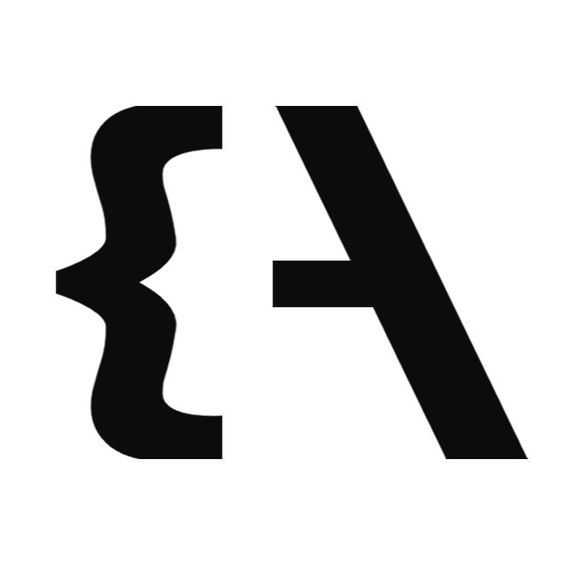 Logo with an A